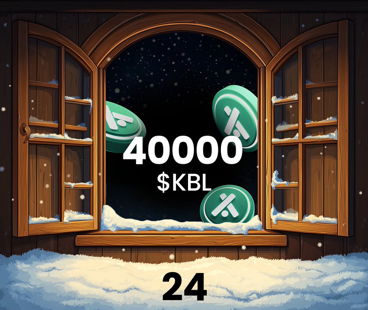 ❄️DÍA 24

¡Mañana es Navidad y vamos a celebrarlo por todo lo alto!

El mayor regalo del calendario ha llegado...

🎁 40000 $KBL

Para participar:
✅ Sígue a <a href="/KabilaES/">Kábila</a>
👥 Menciona a 3 amigos
🔄 Dar RT a este post

⏳24 horas