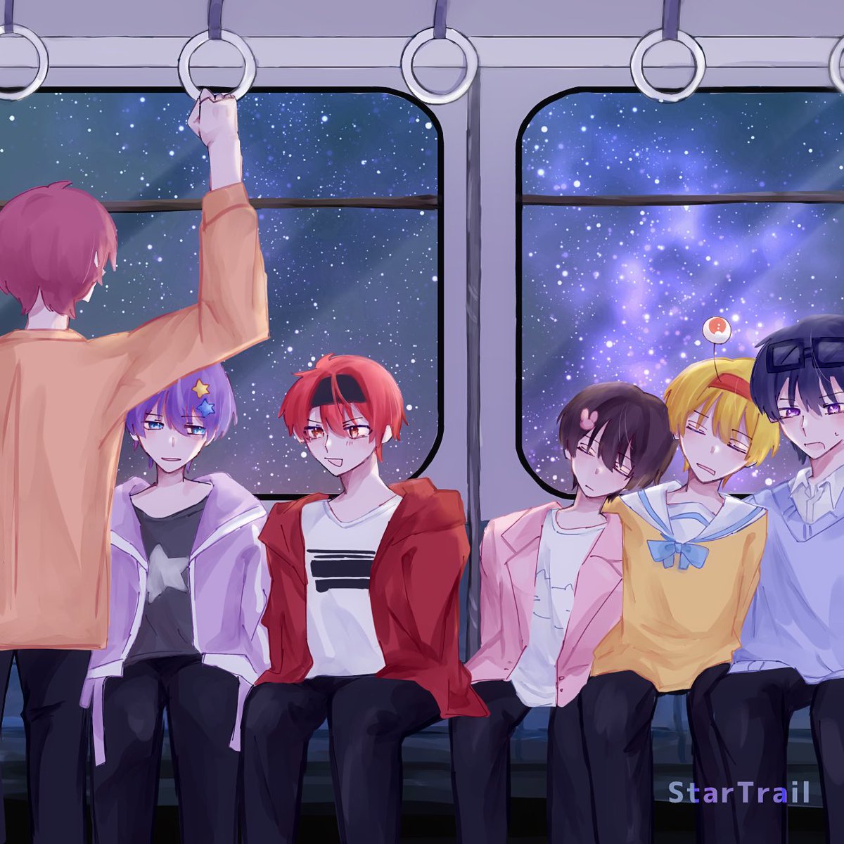 6周年おめでとうございます🥂 #ちょこらびギャラリー /#ポケカメン描い