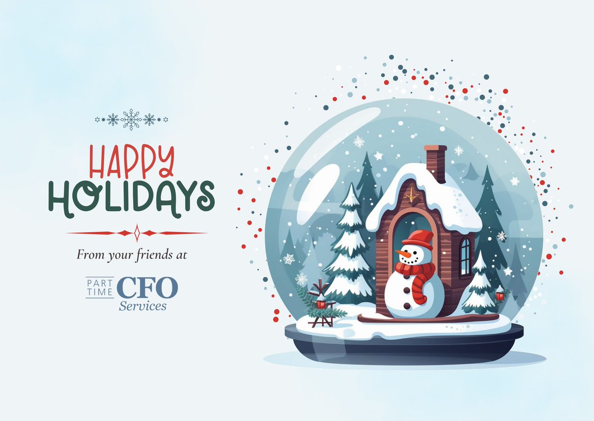 PTCFO's tweet image. This holiday season, we want to take a moment to say thank you to our incredible team members, clients, partners, and community. We’re grateful to work alongside you and look forward to what’s ahead.

Warm wishes for the holidays and all the best in 2026!! ✨