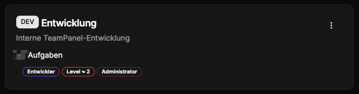🎉TeamPanel Update

Das ToDo-Modul ist jetzt noch leistungsstärker:

• Aufgaben nach ID, Titel oder Beschreibung durchsuchen

• Filtern nach Tags &amp; Teammitgliedern

• Fokus-Modus zeigt nur deine Aufgaben

• Aufgaben zwischen Boards verschieben
Mehr Übersicht, volle Kontrolle,