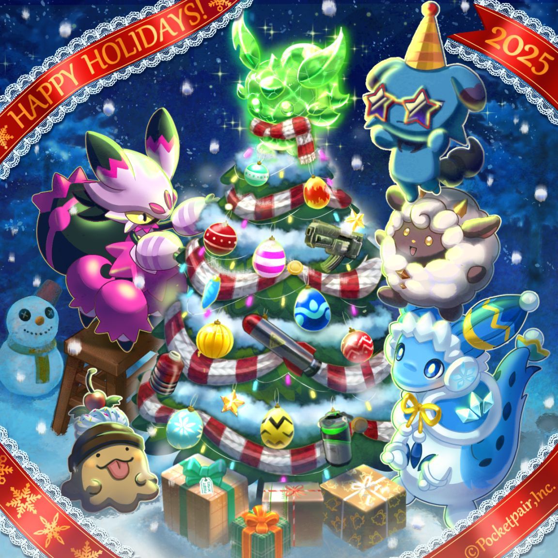 Palworld_JP's tweet image. メリークリスマス！

皆様にたくさんの幸せが訪れますように。