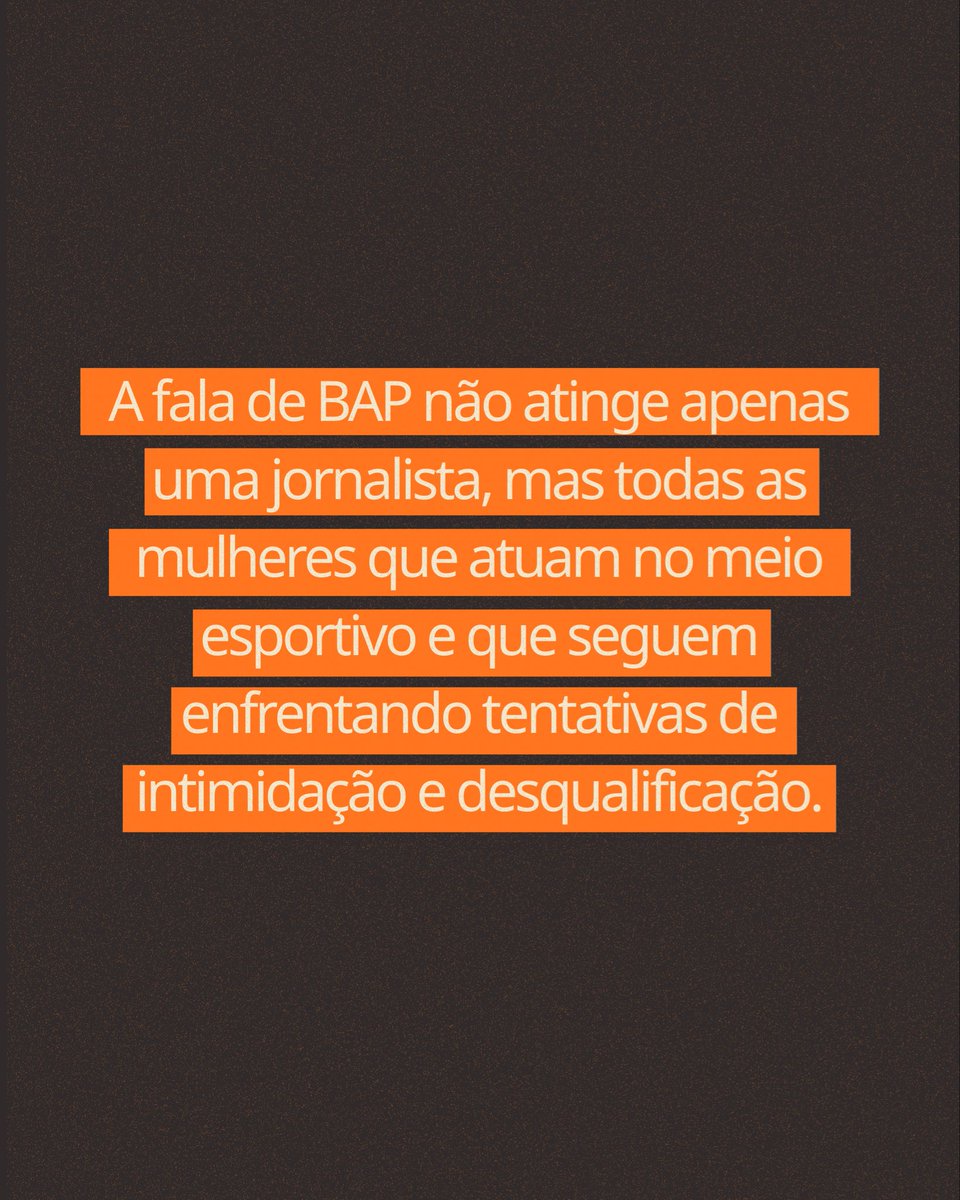 celinedutra's tweet photo. Nós, mulheres jornalistas que atuam na cobertura esportiva e também nos bastidores da comunicação, manifestamos nossa total solidariedade à jornalista Renata Mendonça (@renata_mendonca), da TV Globo, https://t.co/mQfwVAloOW