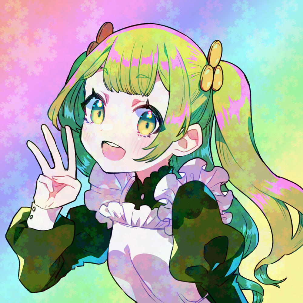 mao_DBmiyuki's tweet image. ウォーターマークとノイズを入れたもの（クリスタでの設定）
これでどうなるか確認してみるである