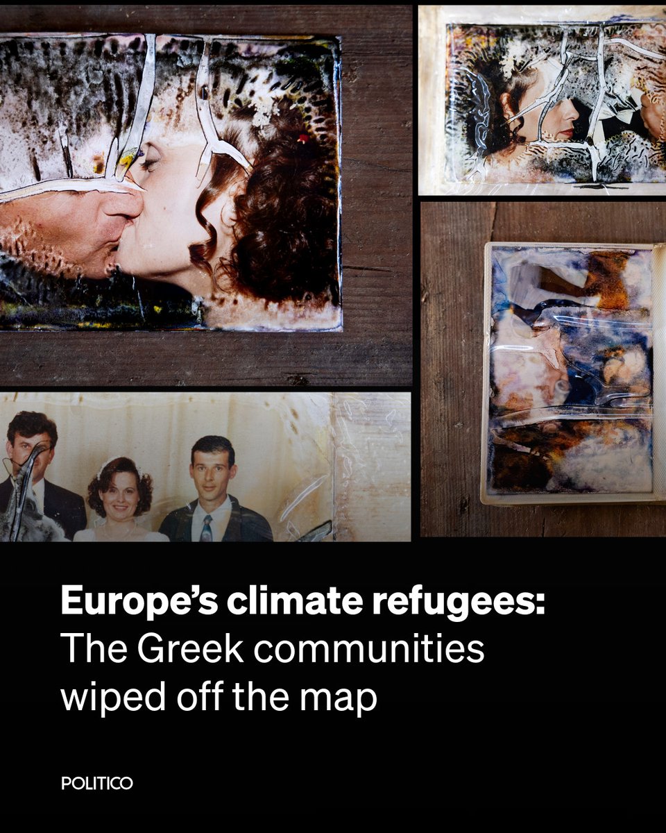 POLITICOEurope's tweet image. Two years after Cyclone Daniel turned Greece’s farm belt into an inland sea, dozens of villages remain half-abandoned. The families who fled say they're among Europe’s first climate refugees.

Read our photo-essay, first published in September: politi.co/3JVAPP7
