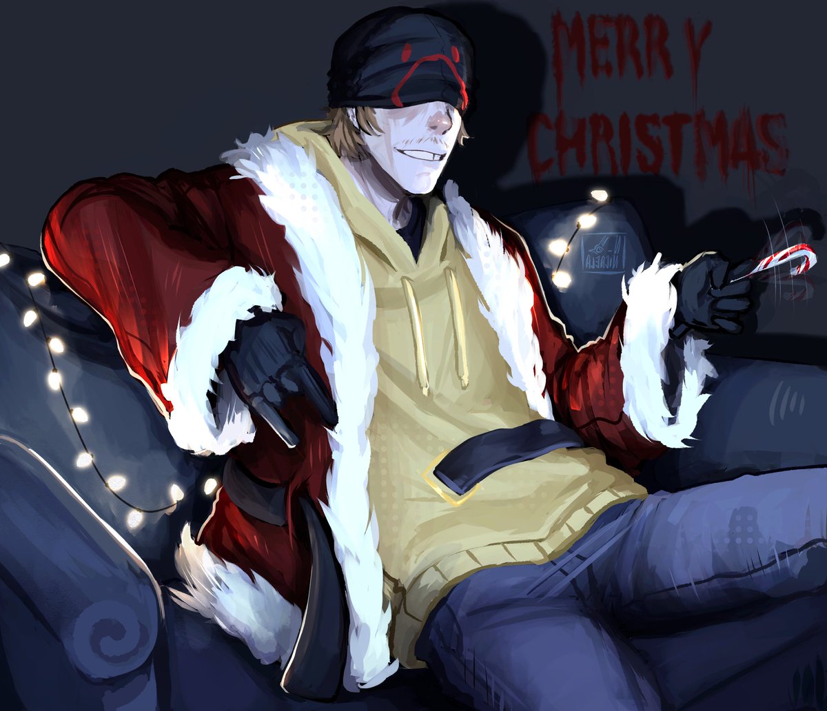 n_nicaela's tweet image. Santa looks kinda different this year 🤨 #marblehornets