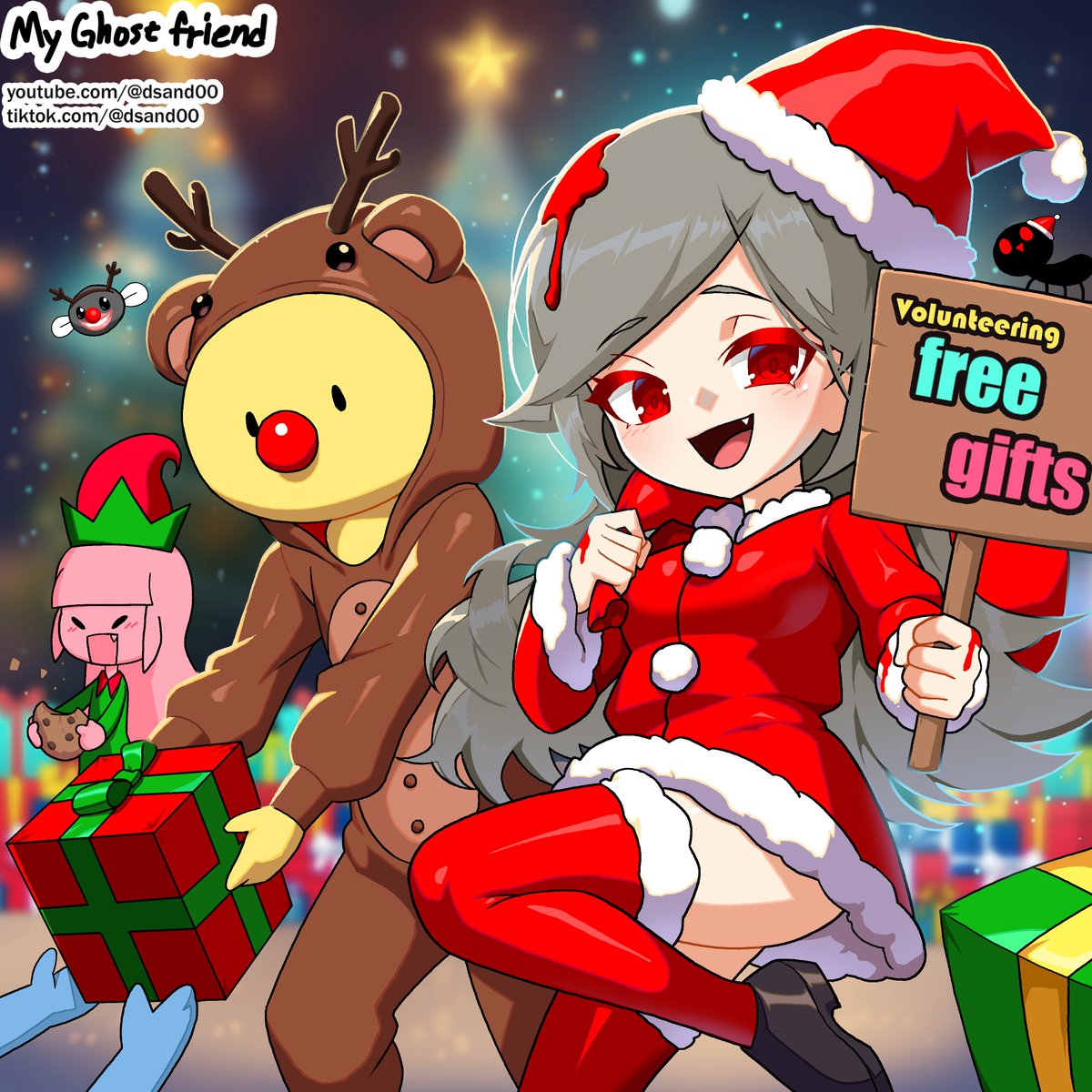 Have a happy Christmas yall!!!🎅🎄😊💕
#myghostfriend  #Christmas2025 #myghostfriend  #dsand