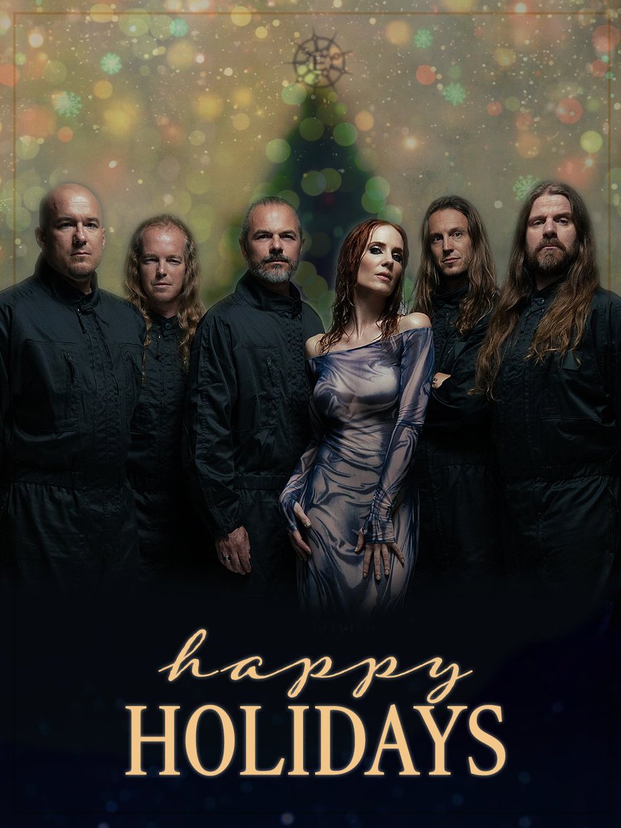 Epica's tweet image. Happy Holidays, Epicans!
Sending love, peace, and joy to you all around the world ✨❤️