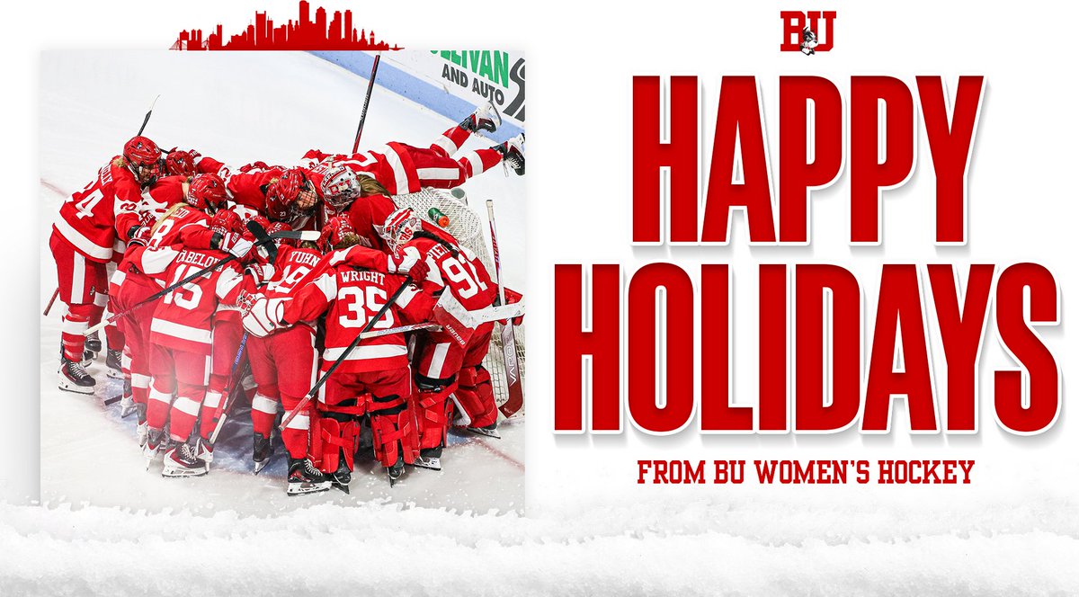 Happy Holidays, Terrier Nation! We hope everyone is enjoying the holiday season 🐾

#GoBU