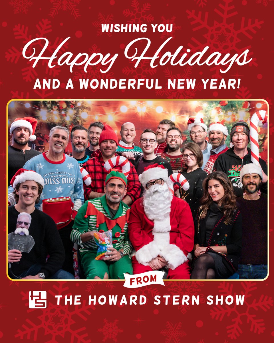 sternshow's tweet image. Baba Booey to all and to all a good night 🎄🎅