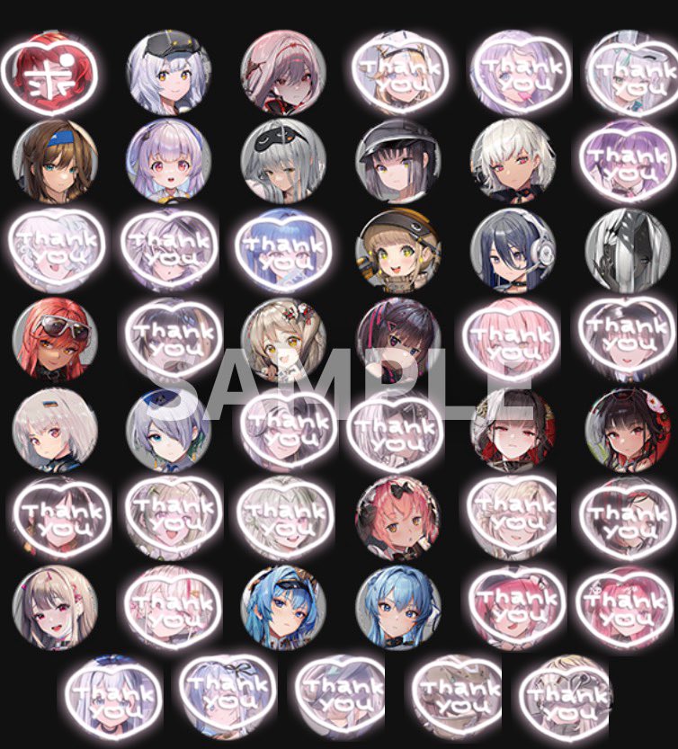 交換・讓渡】 勝利の女神nikke ニケ展 キャラバッジコレクション B BOX