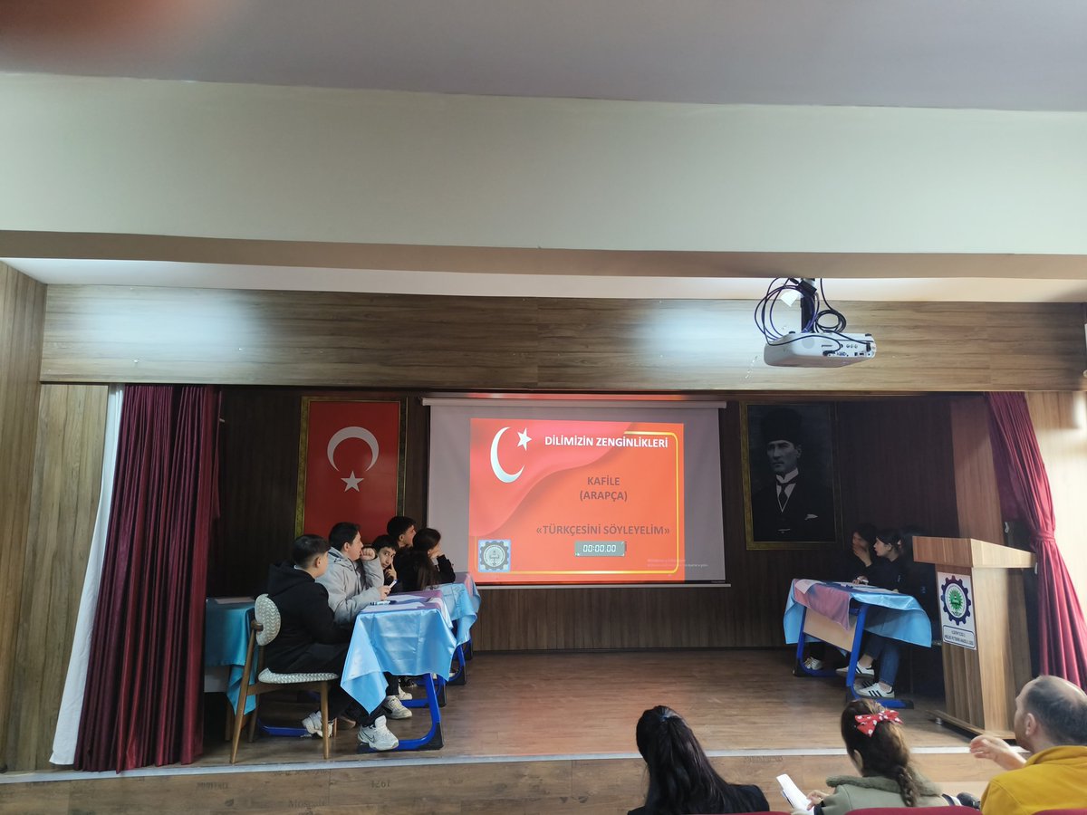 Dilimizin Zenginlikleri Projesi kapsamında 9. Sınıf öğrencilerimizle Türkçe'sini Söyleyelim etkinliği gerçekleştirdik.Güzel Türkçe'mizdeki yabancı kelimeler yerine kullanmamız gereken kelimeleri öğrendik. 
#hsy2mtal 
#kampüsünyıldızı 
#öndevehepönce
#dilimizinzenginlikleriprojesi