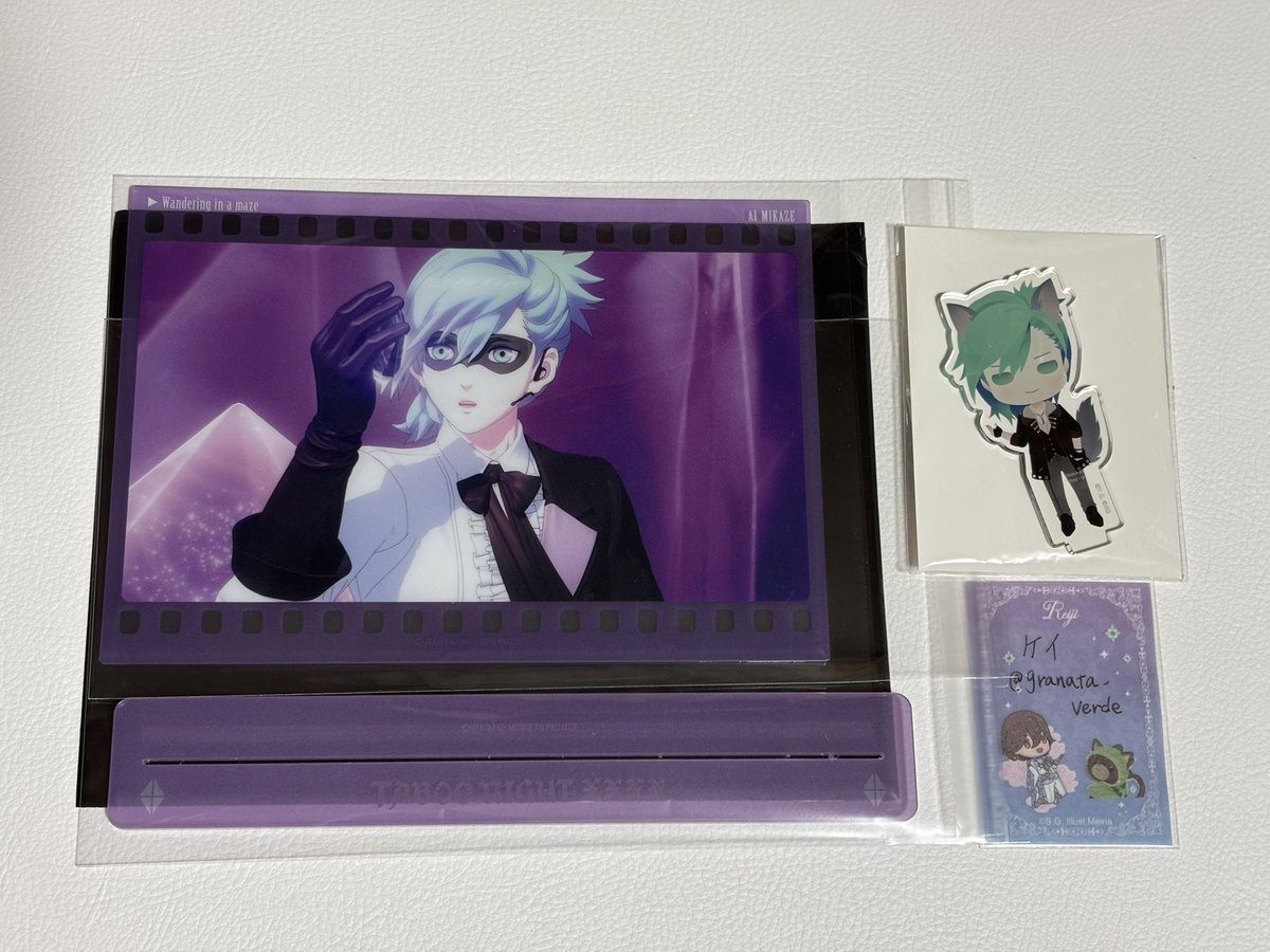 交換 うたプリ 【譲】藍 ①タブナイ アクリルアートパネルコレクション