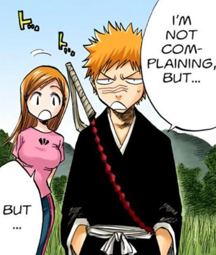 zcngetsu's tweet photo. ⠀⠀ ⠀⠀is    that    s'posed    to    be    a    compliment?    feels    more    like    you're    getting    a    kick    outta    this.    where'd    ya    even    come    from,    anyway?    you're    CLEARLY    not    from    karakura    town. https://t.co/3KKD9DW6Q7