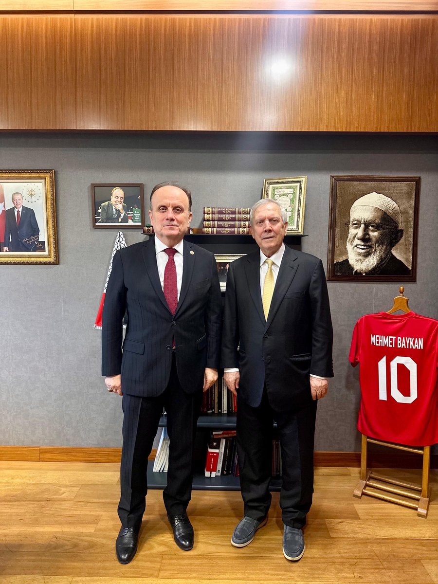 mehbaykan's tweet image. Bugün Sayın Aziz YILDIRIM’ı ağırladık.