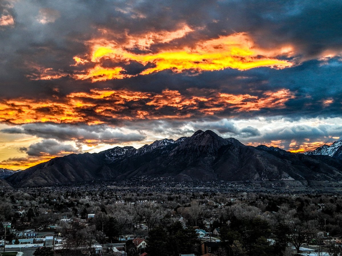 Before the sunrise on Christmas Eve.