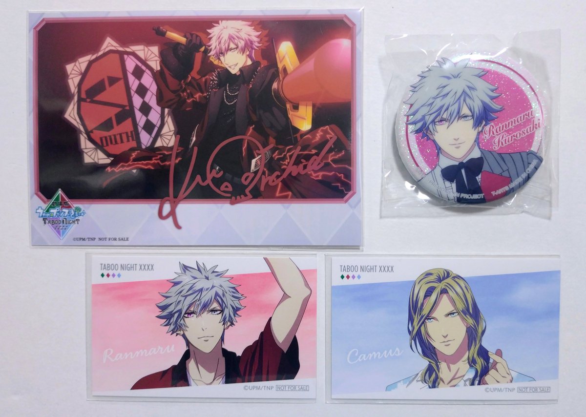 うたプリ 蘭丸 マジレボ ドルソン 特典 缶バッジ うたプリ 蘭丸 黒崎蘭丸 タブナイ 缶バッジ オーロラアート