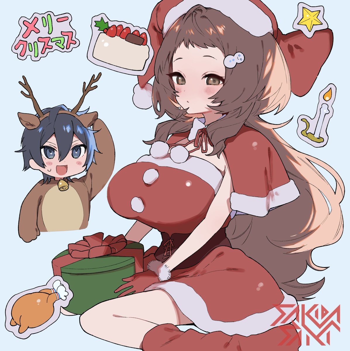 🎄メリクリ真恋先輩🎁