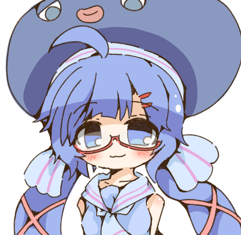 今夜はもう気楽お絵かきデーと割り切ったのでさっとがきウナちゃん 