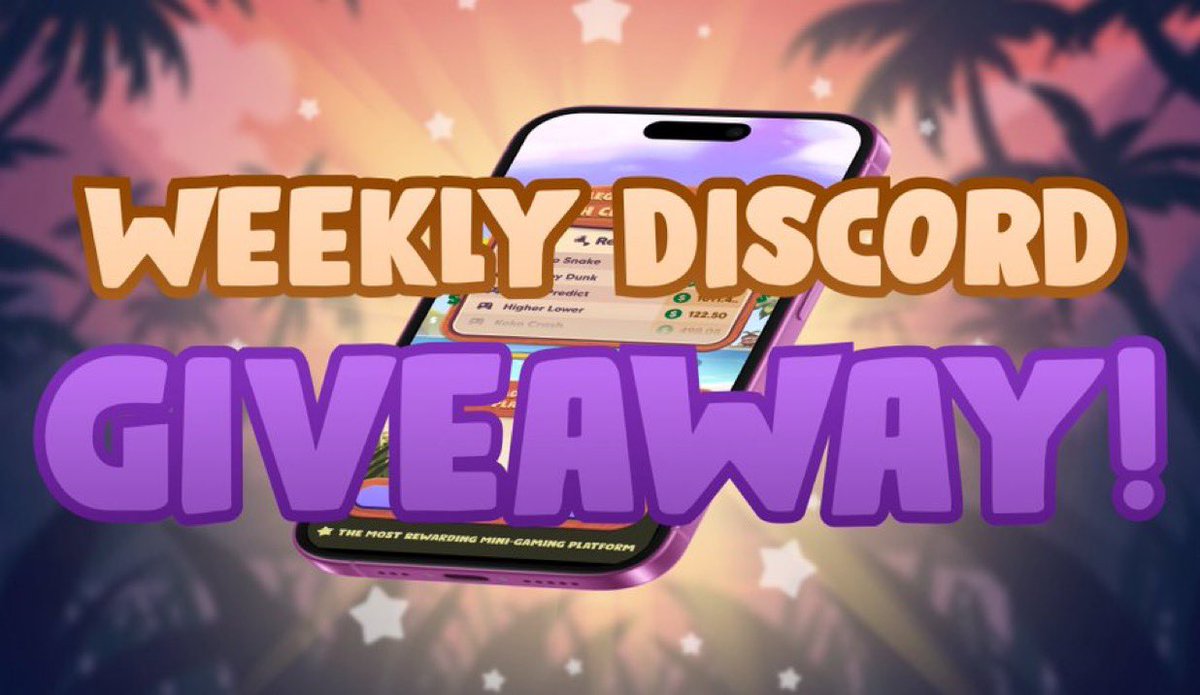 *🥥 GIVEAWAY TIME!

Join us in the <a href="/kokomo_games/">🥥 Kokomo Games</a> Discord to win $AVAX in the weekly giveaway!

🔗 Link to enter: discord.com/invite/GvxrbSU…