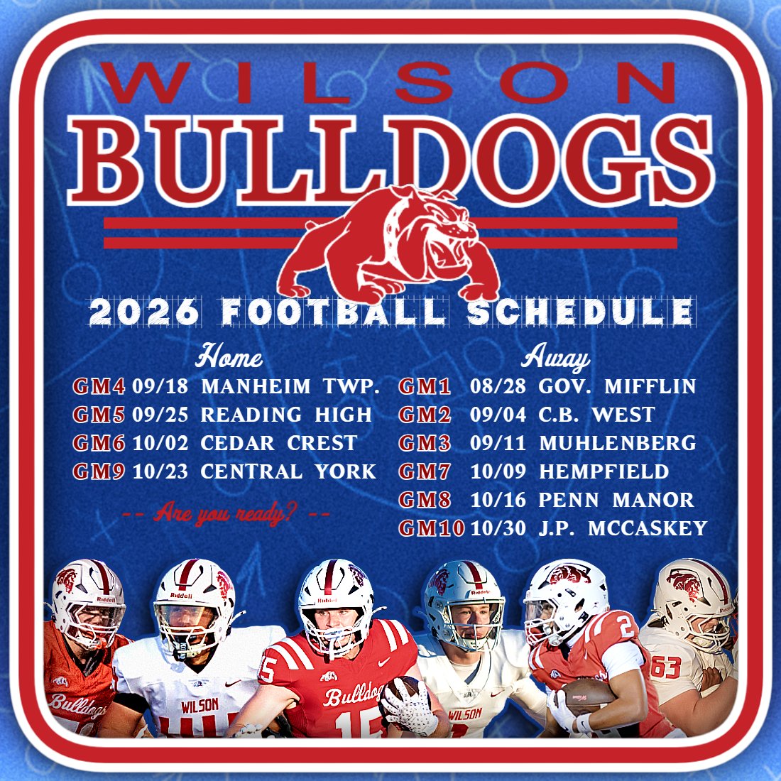 Wilson Bulldogs Football tweet media