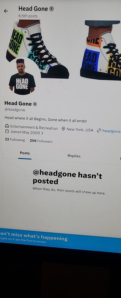 Head Gone ® tweet media