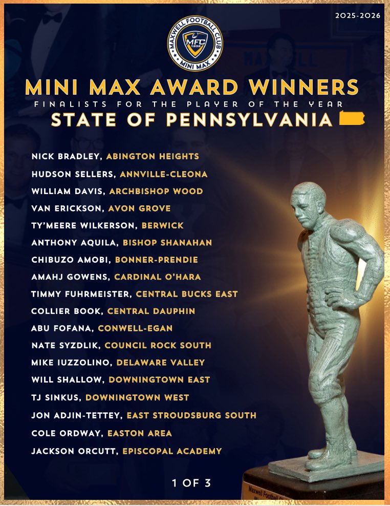 Maxwell Football tweet media