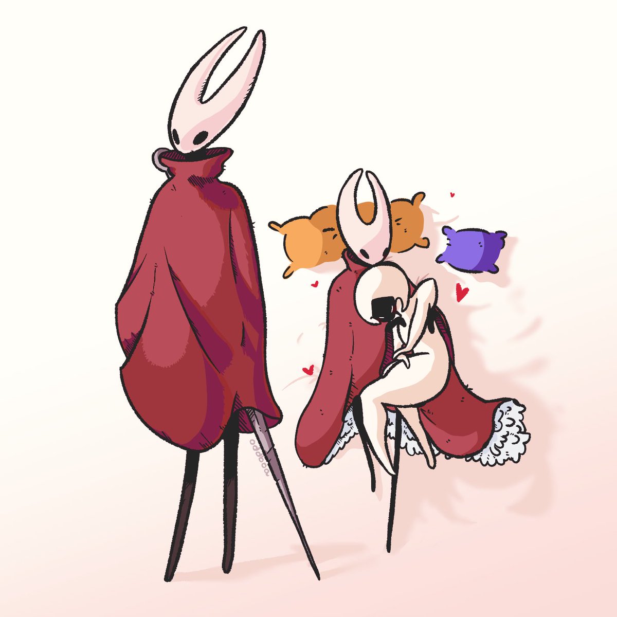 oddboa's tweet image. BUG YURI!!! #lacenet #silksong