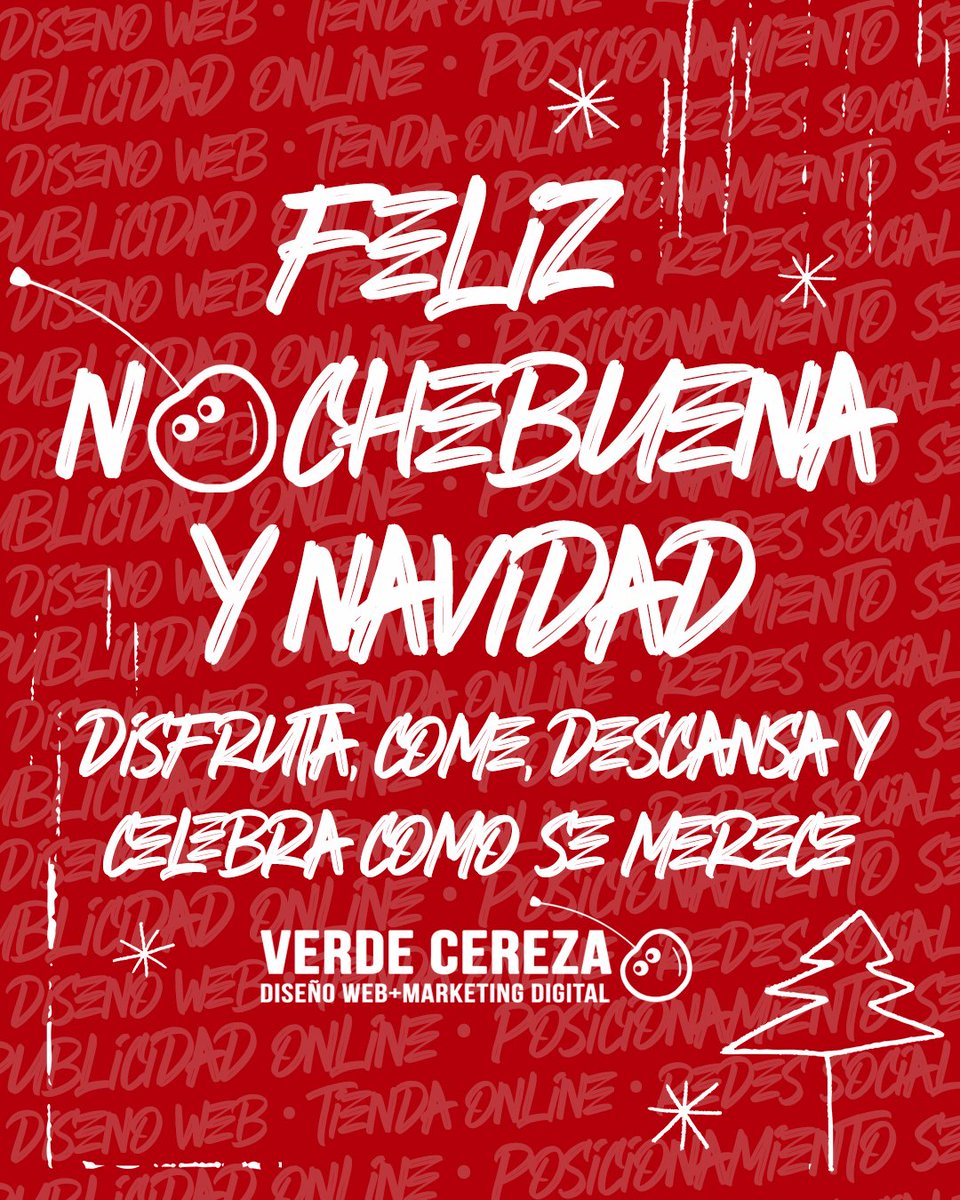 🎄 Te deseamos una Nochebuena tranquila, de esas que se disfrutan sin prisas, rodeados de buena compañía y conversaciones que reconfortan.

✨ Que estas fechas vengan cargadas de ilusión, creatividad y energía renovada. Disfruta, come, descansa y celebra como se merece.