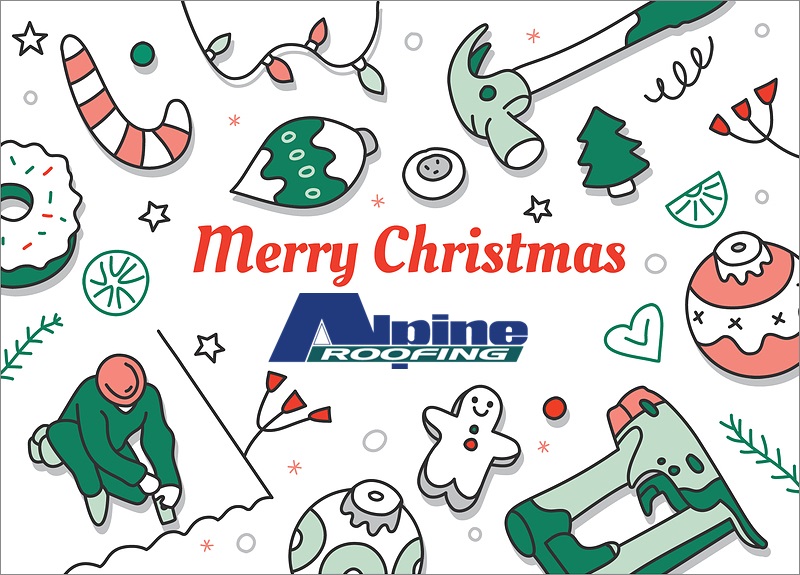 AlpineRoofingNJ's tweet photo. Everyone at Alpine Roofing would like to wish you and yours a very Merry Christmas. Have a happy holiday! #alpineroofing #njroofer #roofer https://t.co/iSGgkAi4zI