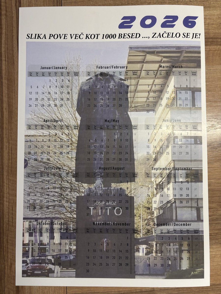 MiroslavPacnik's tweet image. Za vse, ki želite imeti koledar, je pravi naslov gospod @KavsekB 
Kontaktirajte ga preko FB ali X profila.
Priporočeni Dar:
1kom      3 EUR
5kom    10 EUR
20kom 30 EUR
Seveda lahko darujete tudi višje zneske.

Del denarja bo namenjen prihajajočim sodnim stroškom.
Prosim za…