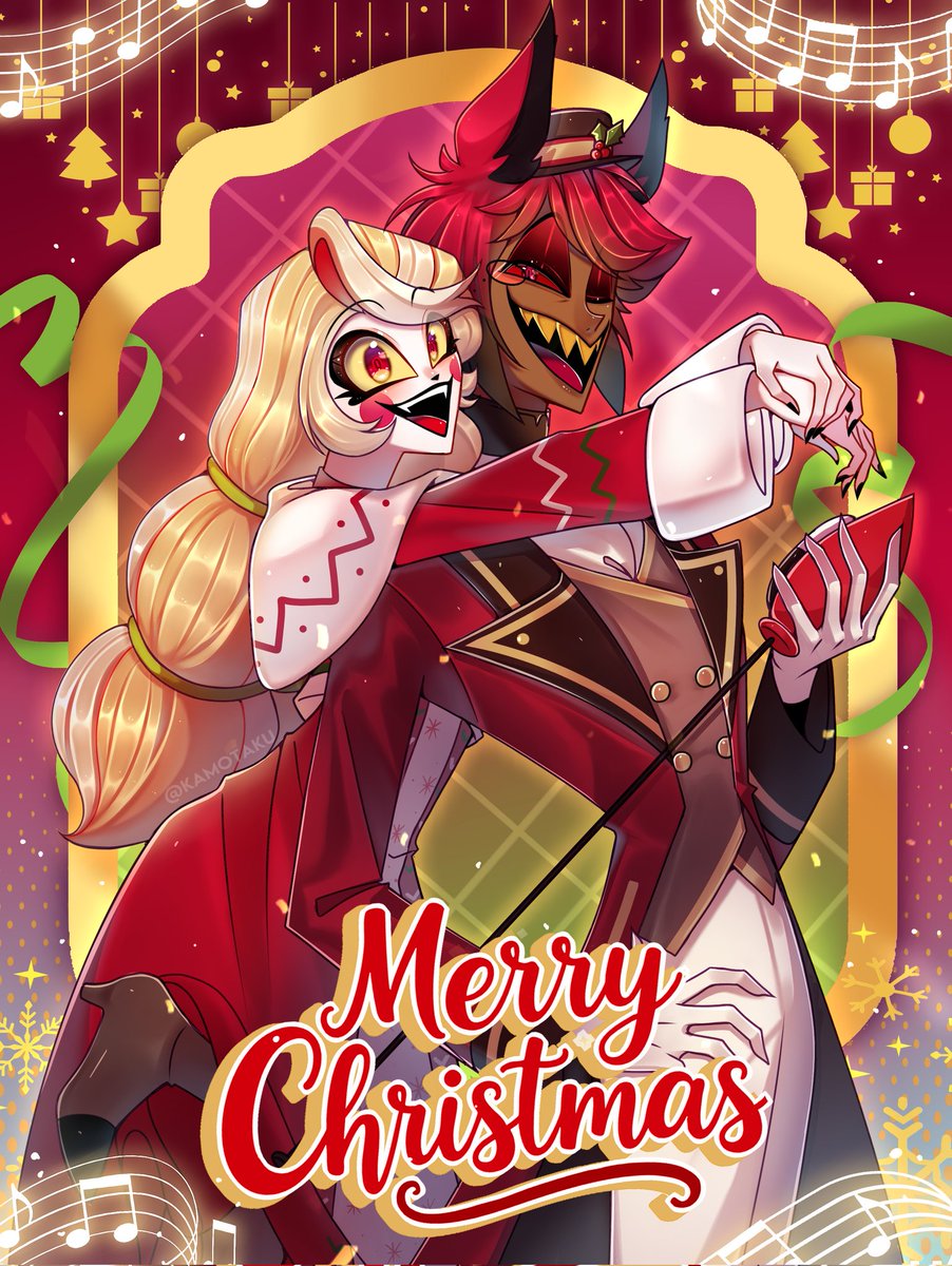 kamotaku_'s tweet image. All I want for christmas is you 🫶🌈🦌
#charlastor #radiobelle