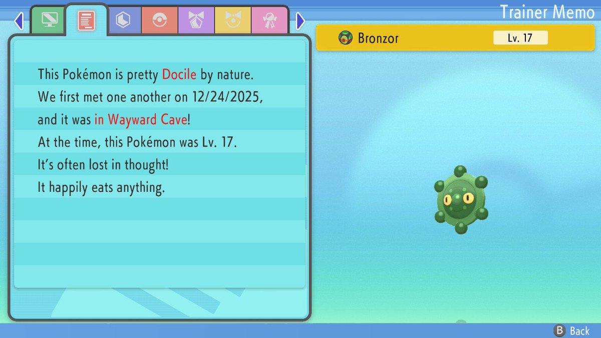 SH_Stain's tweet photo. Full Odds Shiny Bronzor in Brilliant Diamond in only 63 REs in Wayward Cave on phase 1 for Gible! An extremely quick phase, onto phase 2! https://t.co/iPuu0oGRvg