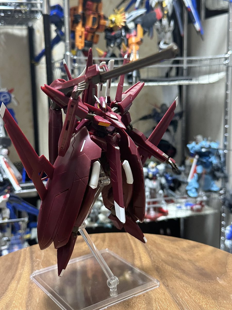 PARA_89314_'s tweet photo. 私の中では幻の機体
ヤークトアルケーガンダム✨

初めて見た時から一目惚れで
いつかGETしたいと機会を伺ってましたが
この度ようやくGET👍

もうね何も言うまいよ
これ嫌いな男子いないわ✋

 #ガンプラ 
 #ロボット魂 
 #ヤークトアルケーガンダム https://t.co/IUIfxp4rxE