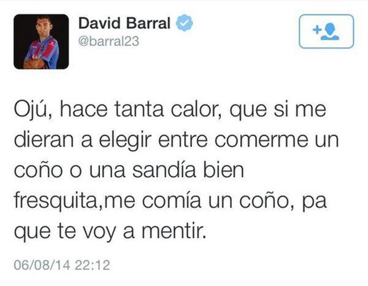 David Barral, obviously. GOAT of the GOATs.