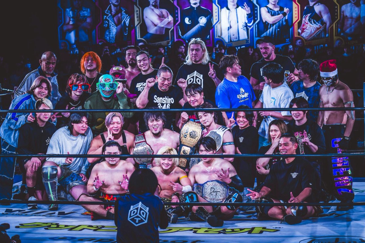 あと、
今年所属になって、
ユニットも変わったし、
周りの環境も変わったけど、
何回でも言うけどいい団体に入ったって思った。

来年もよろしくお願いします！
#ddtpro