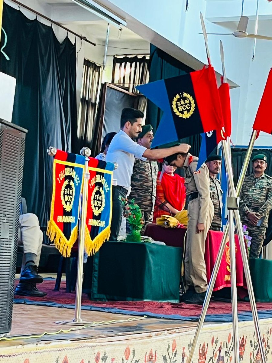 From dreaming of NCC to honouring NCC cadets — truly humbled. 🎖️