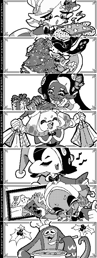 Happy holidays everyone!
#splatoon