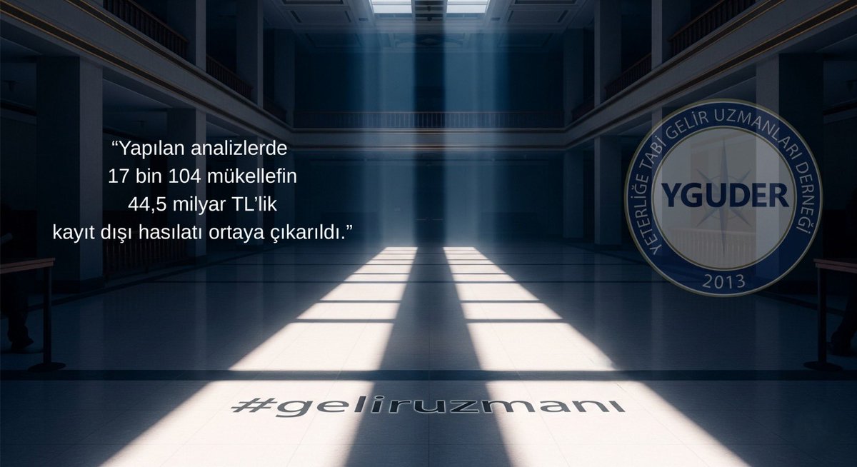 Parçalı çözümler yerine, Gelir Uzmanlığı mesleğinin temel sorunlarını kökten çözen kapsayıcı bir vizyon, kamu maliyesine uzun vadeli katkı sunacaktır.
 #GELİRUZMANI