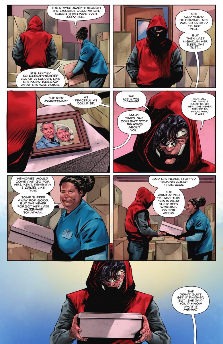 keevkidd's tweet image. Absolute Superman #14 made me tear up. What a gut punch 😭😭