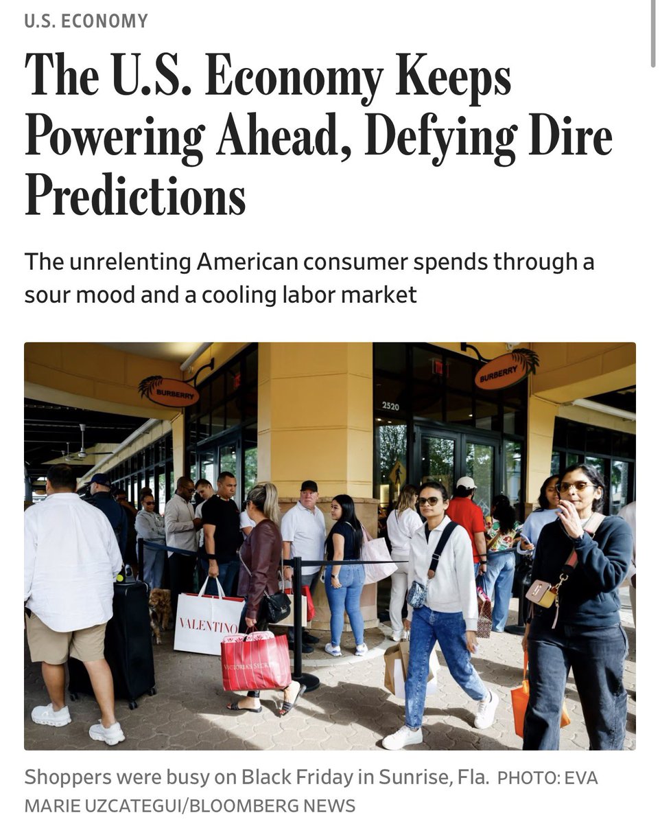 When you’re gathered around the holiday table this holiday season, remember to be thankful for the good old US of A consumer. 

(And data center build outs)