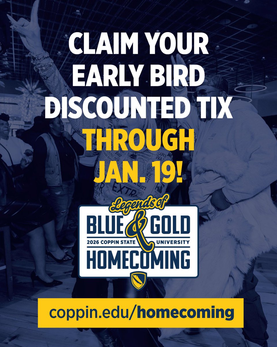 Coppin State Alumni tweet media