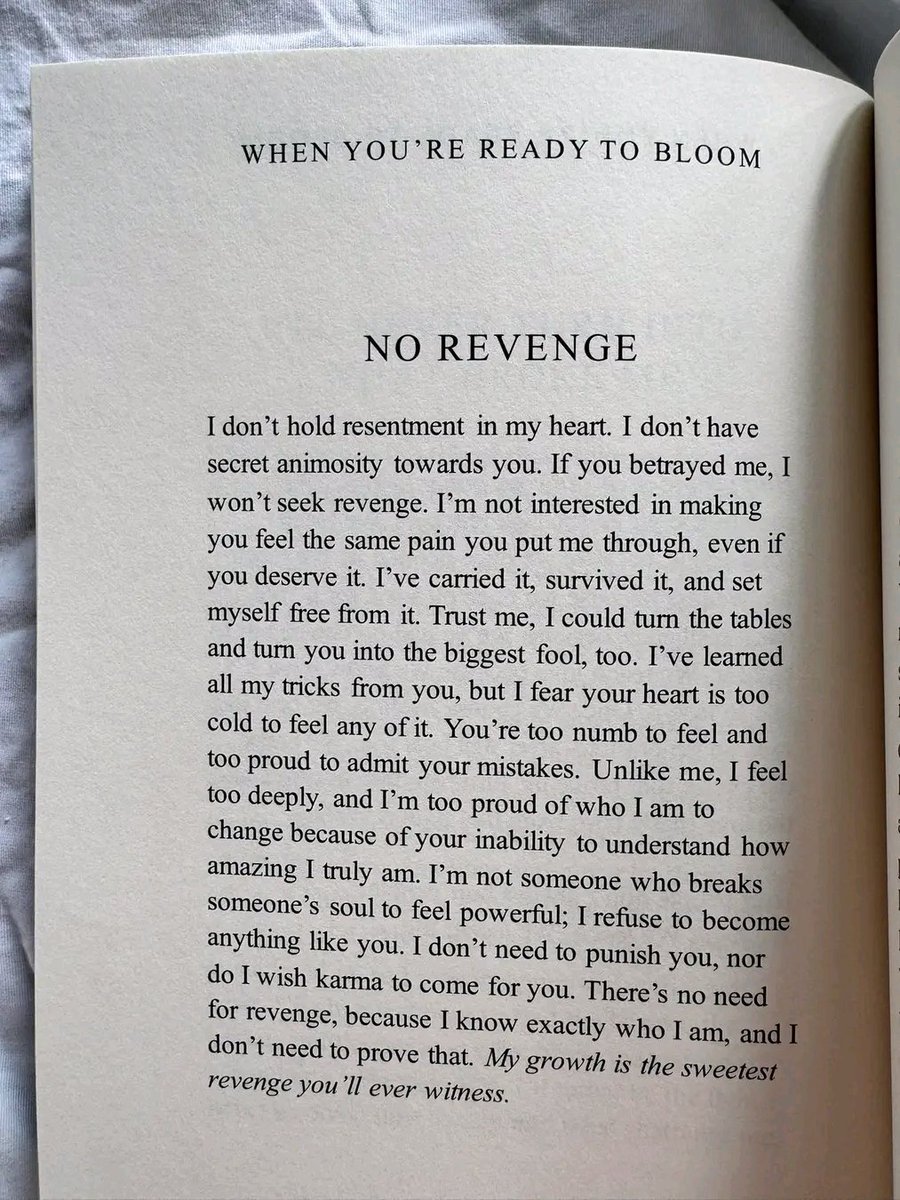 No Revenge