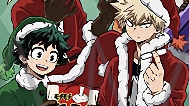 happy bakudeku holidays ❆ 〜（ゝ。∂）
