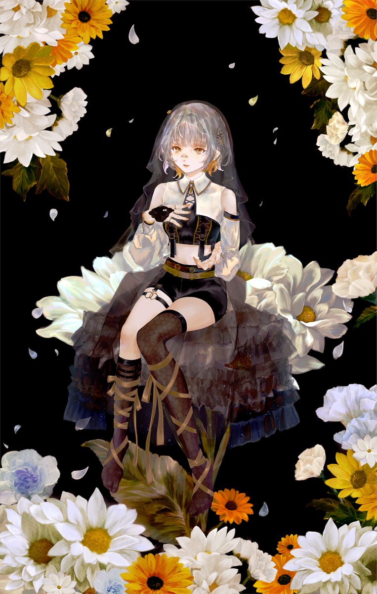先日開催されました
「HACHI Live Tour 2025 “Unlockture” at Culttz Kawasaki」
に送ったフラワースタンドのイラスト
shirone先生（<a href="/coxo_ii/">shirone</a>）への依頼は立ち絵ではなく、背景込みの一枚絵でした
はちたやと、BEESの皆さんへの些細なクリスマスプレゼントです
では、よいホリデーを

#HaChiArt