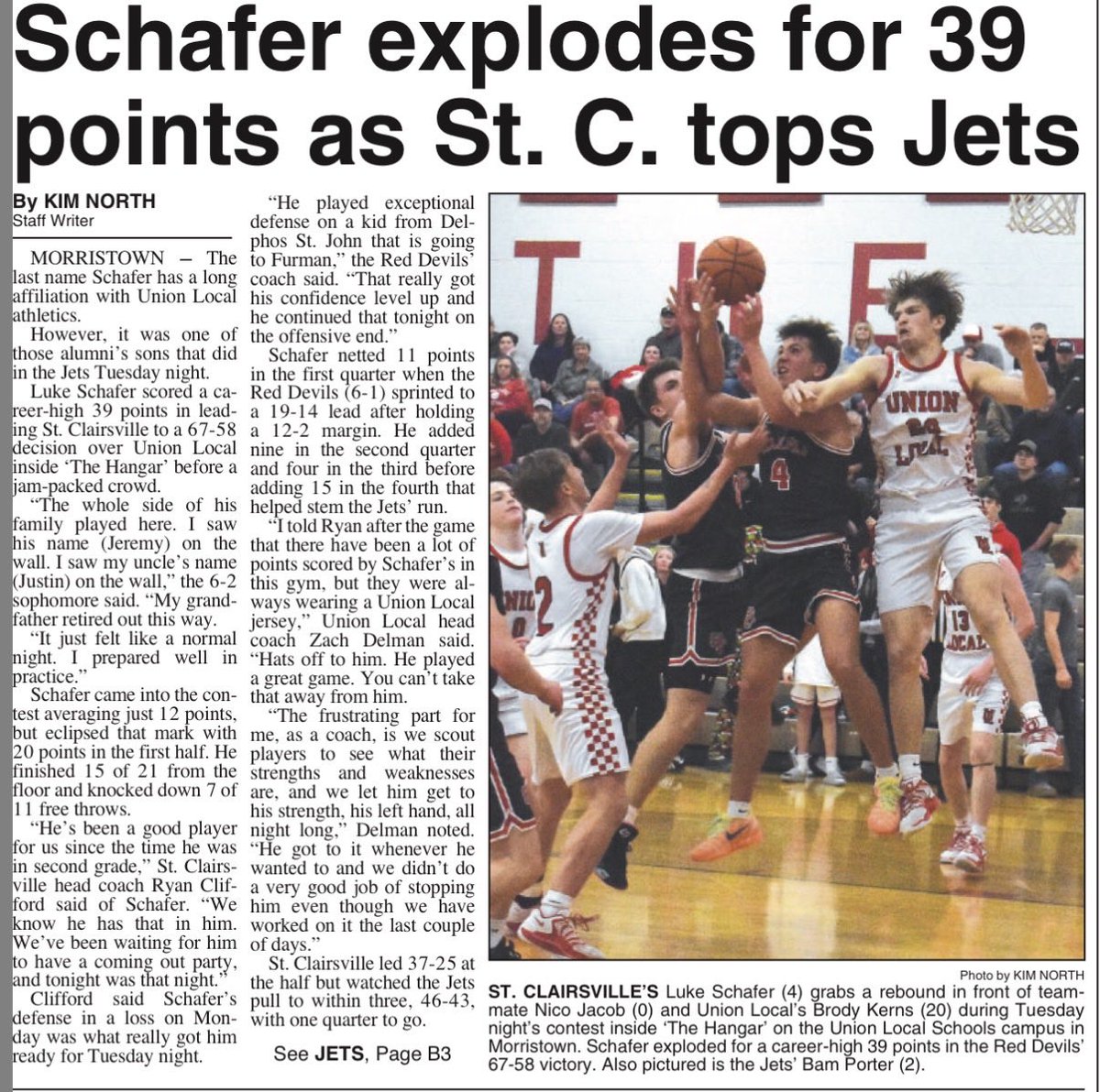 STC_hoops's tweet image. Sophomore delivers early Christmas present last night!