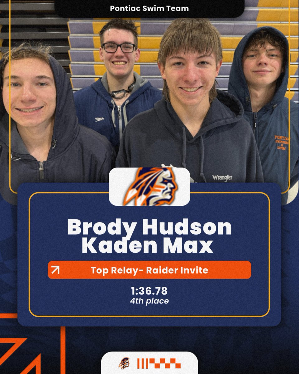 Pontiac Township High School Swimming tweet media