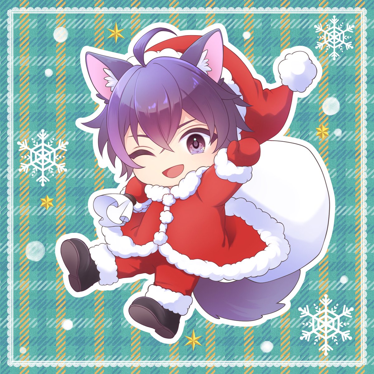 risuko1114's tweet photo. 月光さんメリークリスマス！🎄🎅
#クリスマス https://t.co/BNQVknwp0N