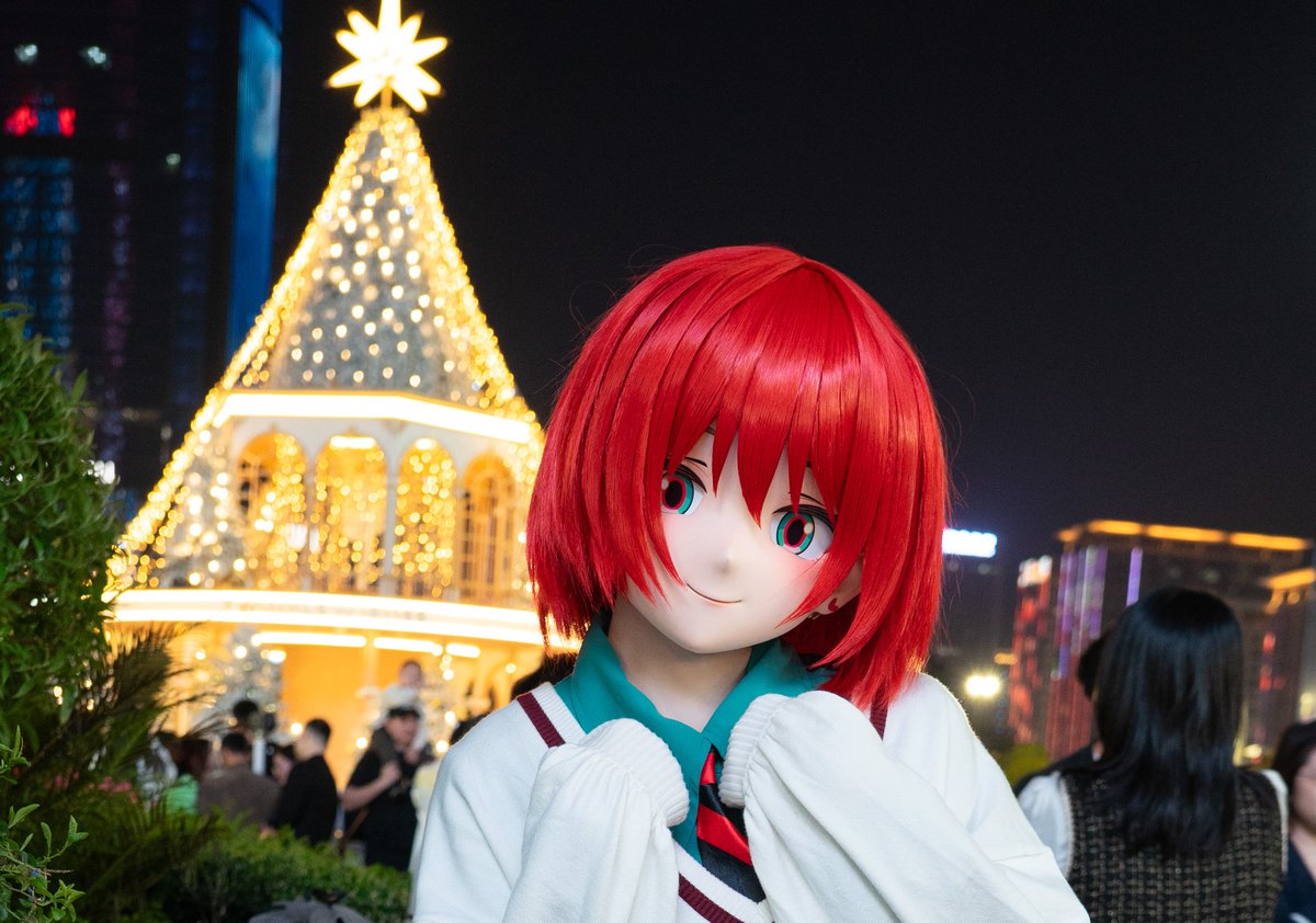 Callicantzaros1's tweet photo. 🎄🍅#kigurumi #着ぐるみ #マチュ https://t.co/dz7WfalGvK