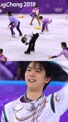 日本語の公式オリンピックIGアカウントが平昌2018羽生結弦選手の演技後