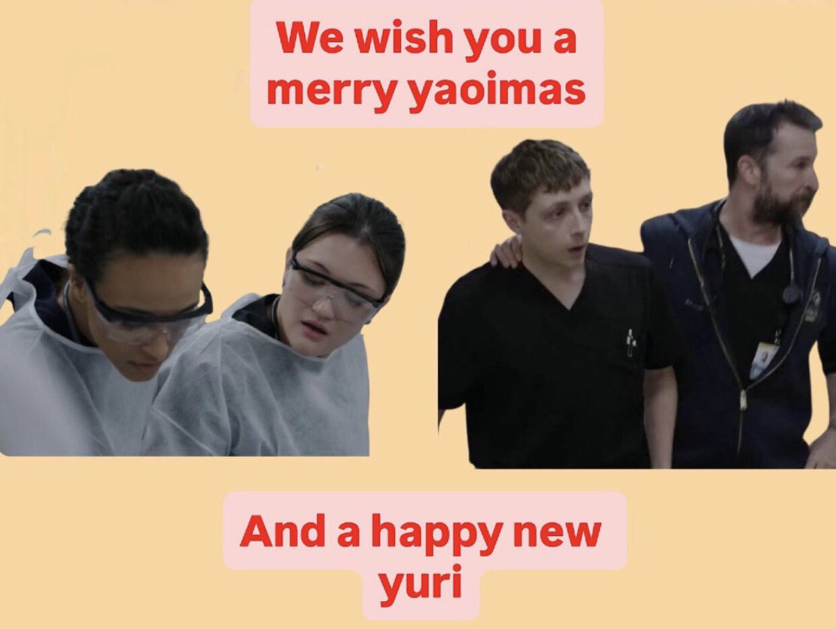 we wish you a merry yaoimas and a happy new yuri